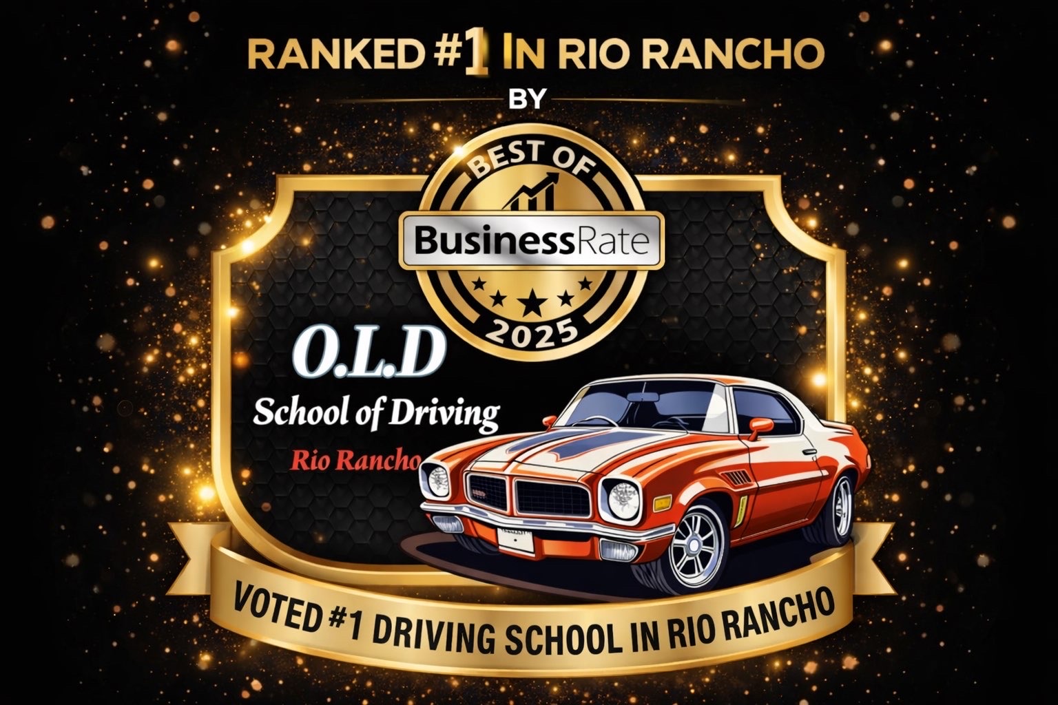 Ranked #1 Driving School in Rio Rancho by BusinessRate 2025